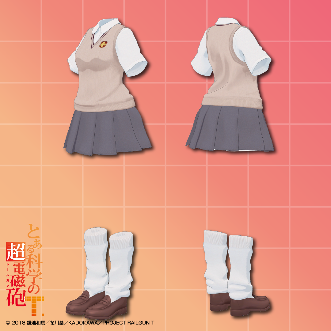 「常盤台中学制服（夏服）」『とある科学の超電磁砲T』