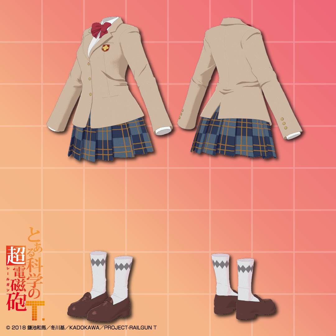 「常盤台中学制服（冬服）」『とある科学の超電磁砲T』