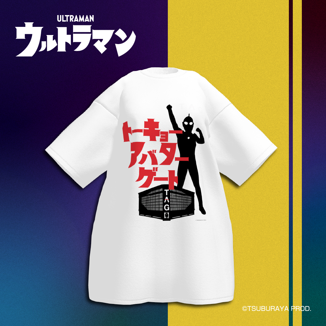 「トーキョーアバターゲート」 PRINT T-SHIRT「ウルトラマン」