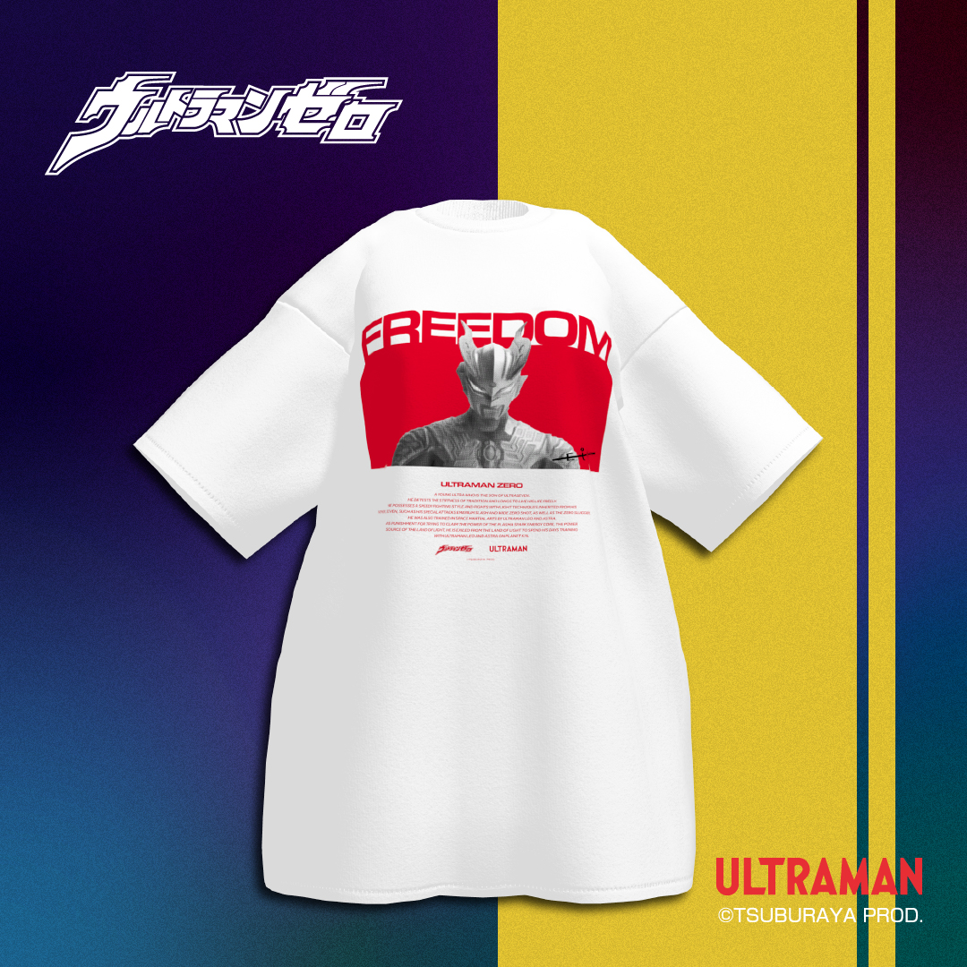 「ウルトラマンゼロ」PRINT T-SHIRT