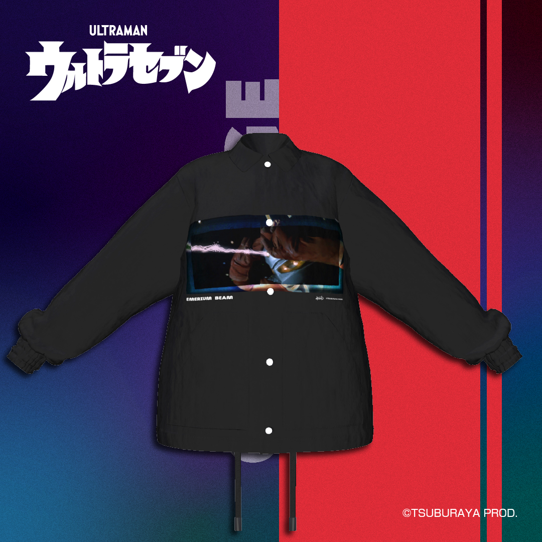 「ウルトラセブン」PRINT COACH JACKET