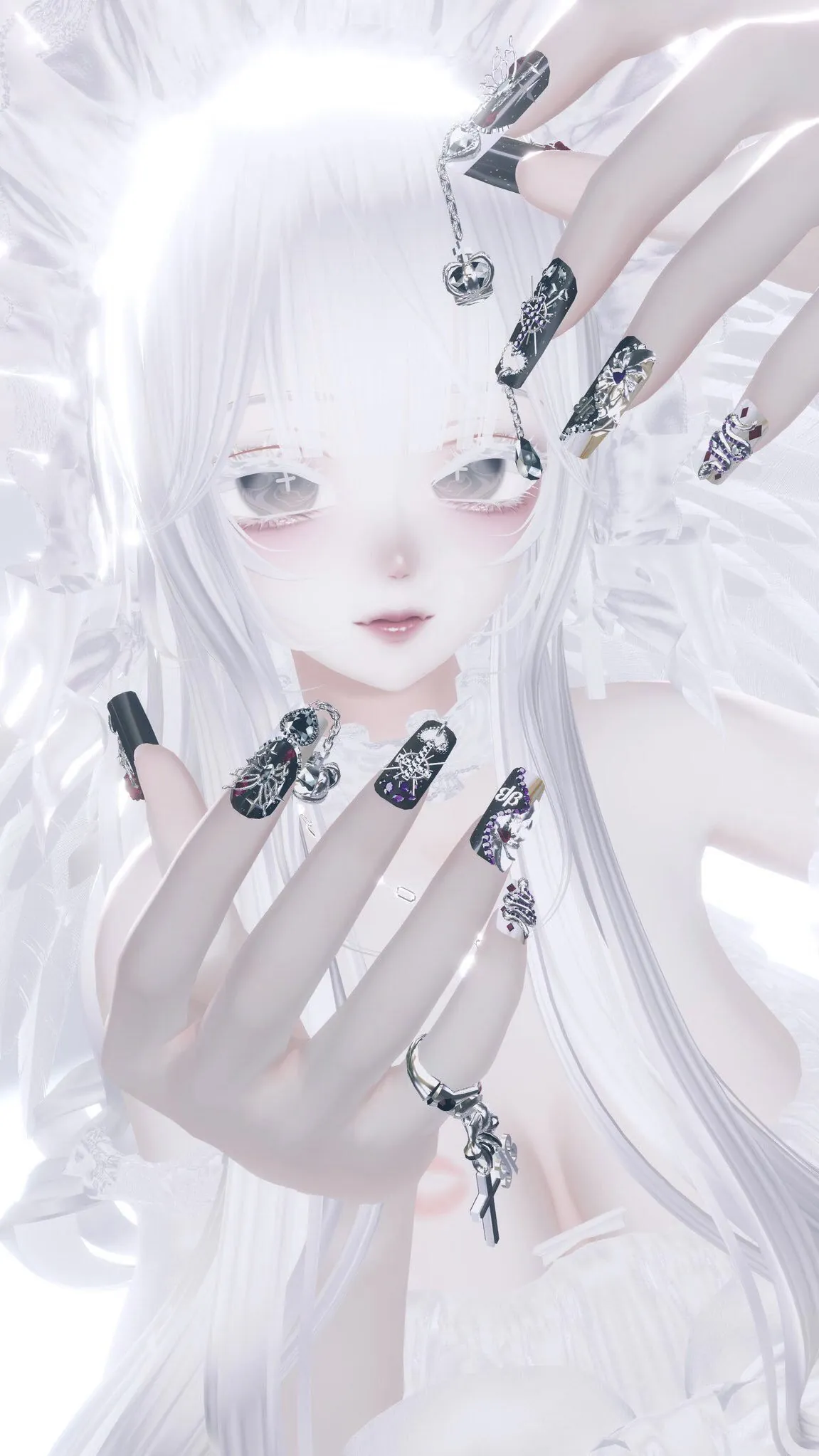 【10アバター対応】Stanning nail | -W.BETA-