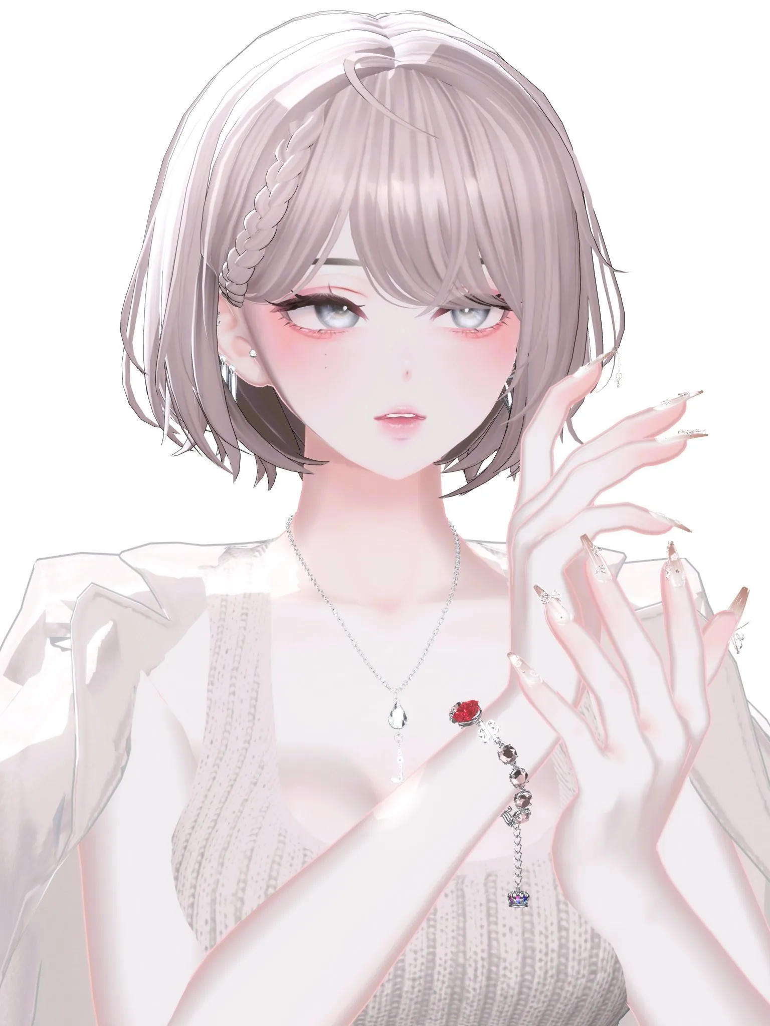 【VRC想定】Rose bracelet | -W.BETA-