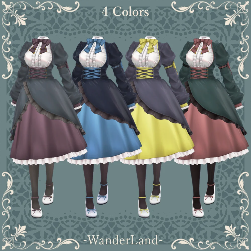 [10アバター対応] Sincere Insignia [VRC想定衣装] | WanderLand