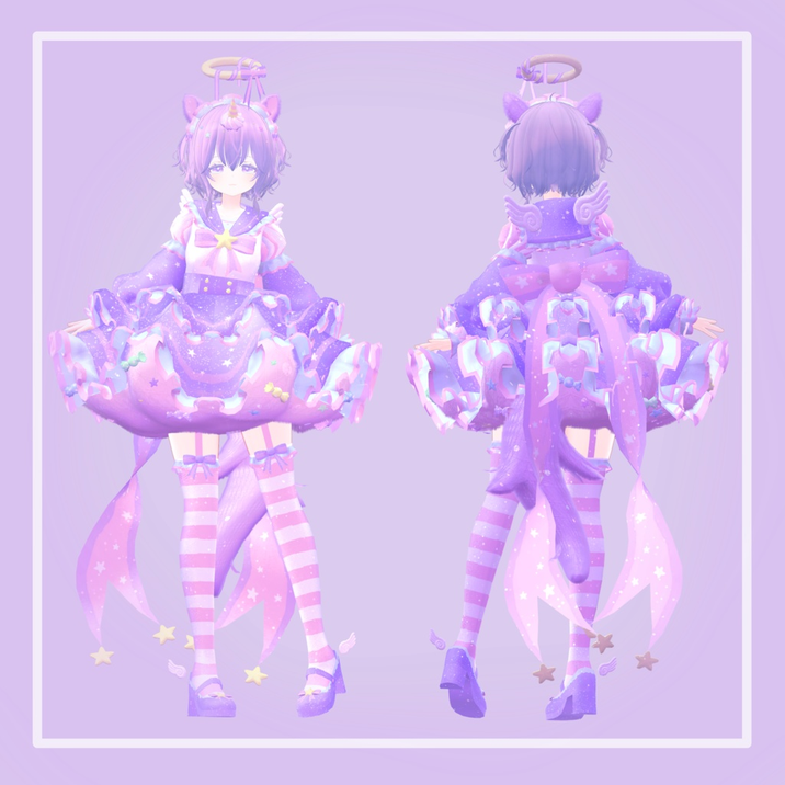【31アバター対応】Cosmic☆CandyUnicorn | ゆめうつつクローゼット
