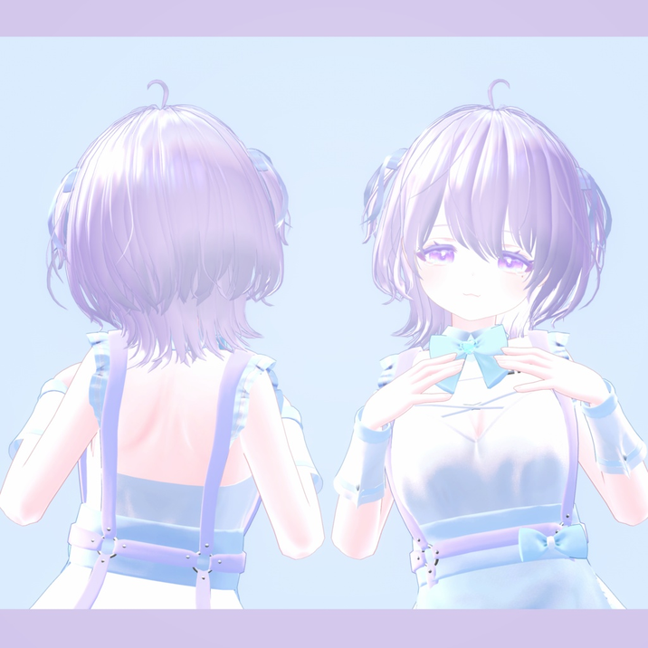 wolf half twin【15アバター対応】 | ゆめうつつクローゼット