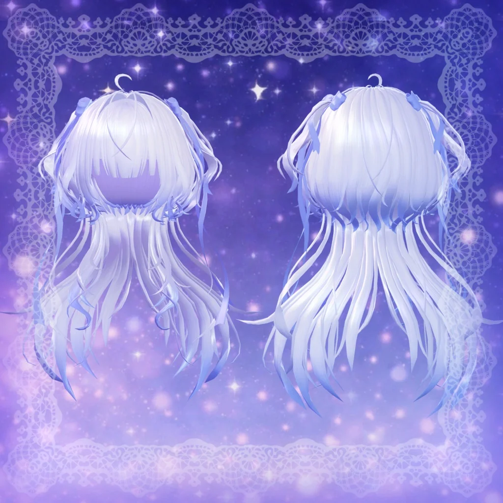 【16アバター対応】ふんわりまどろみヘア | ゆめうつつクローゼット